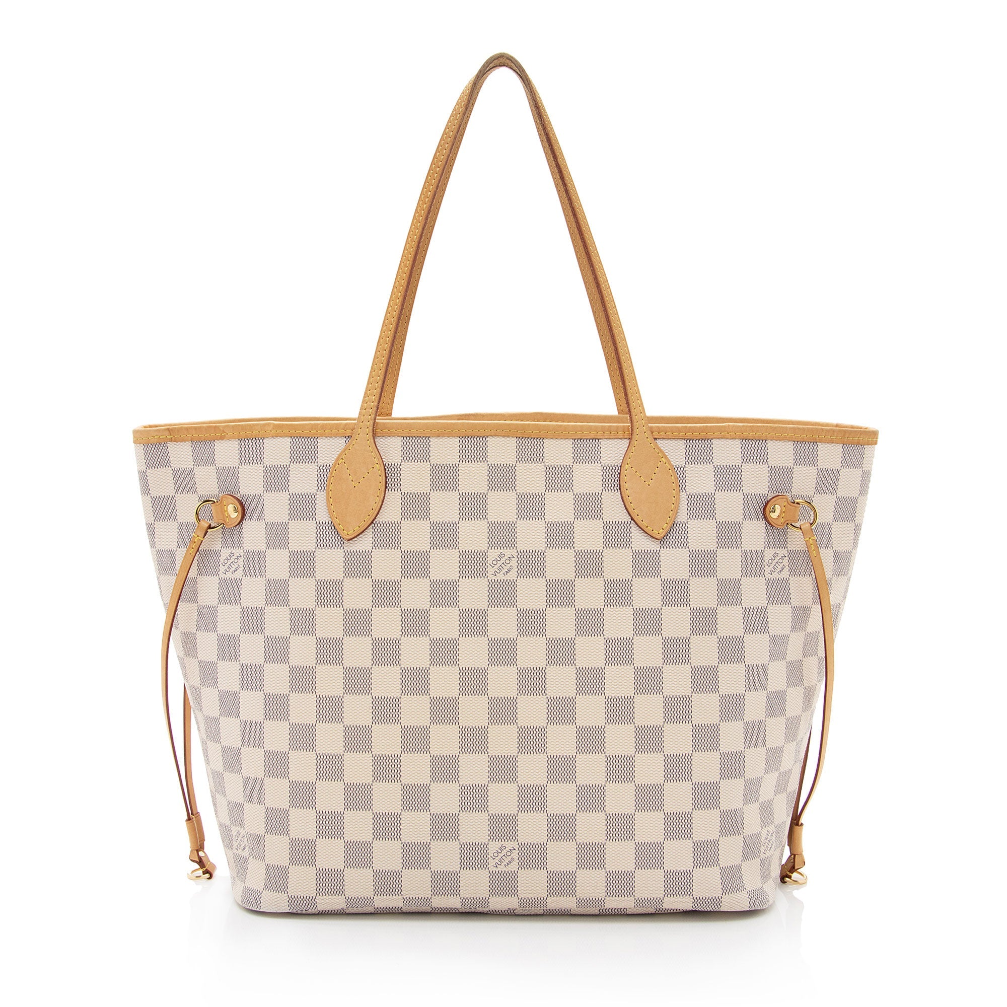 Louis Vuitton Damier Azur Neverfull MM Tote (SHF-uaROfL)