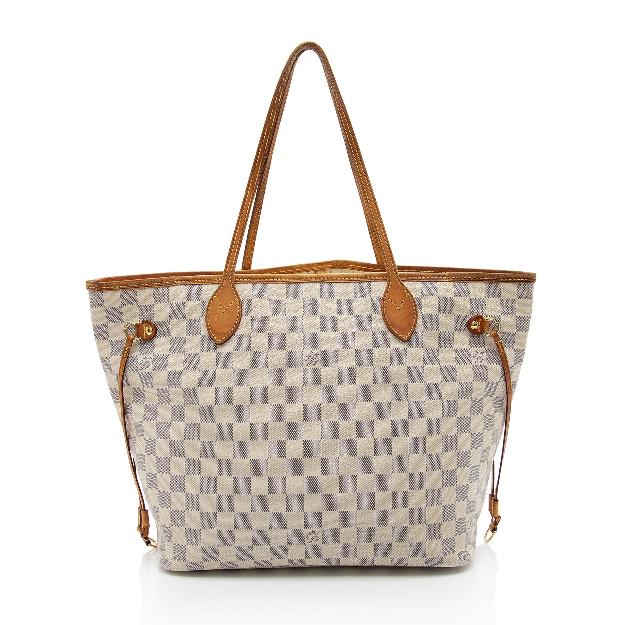 Louis Vuitton Damier Azur Neverfull MM Tote - FINAL SALE (SHG-AOeI8u)