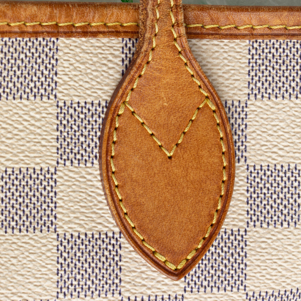 Louis Vuitton Damier Azur Neverfull MM Tote - FINAL SALE (SHG-AOeI8u)