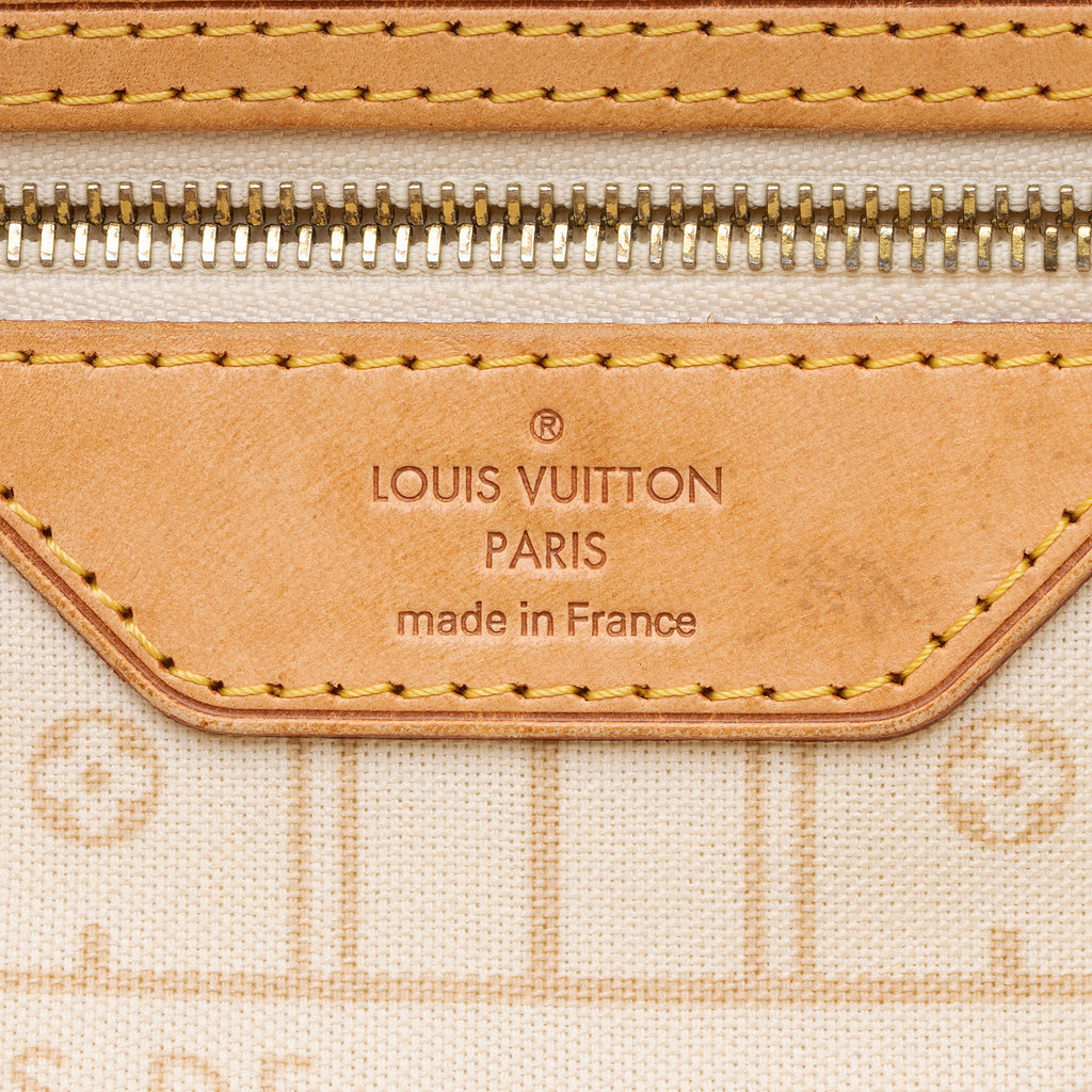 Louis Vuitton Damier Azur Neverfull MM Tote (SHF-xO5ZZE)