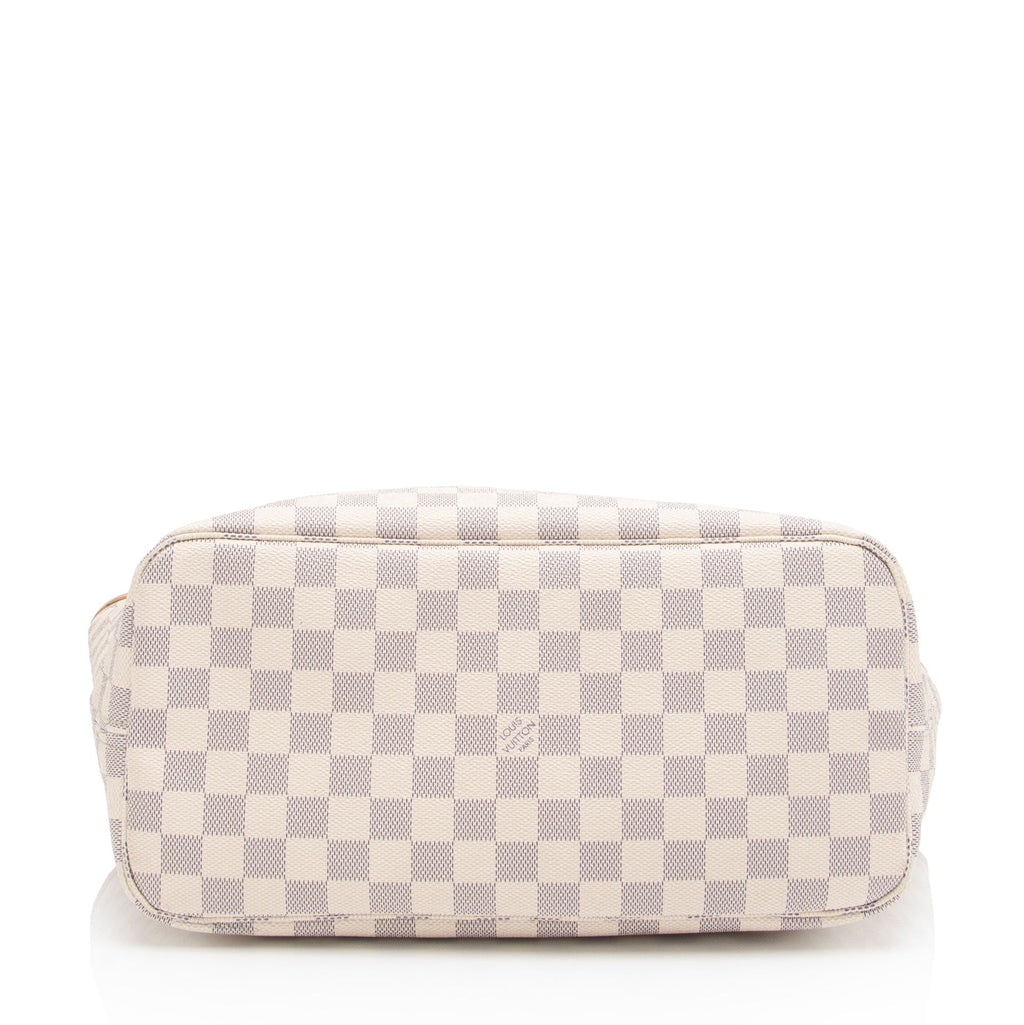 Louis Vuitton Damier Azur Neverfull MM Tote (SHF-Z6C9Qi)