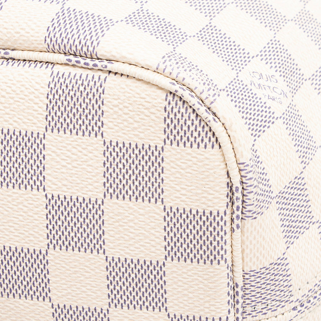 Louis Vuitton Damier Azur Neverfull MM Tote (SHF-E9JIhp)