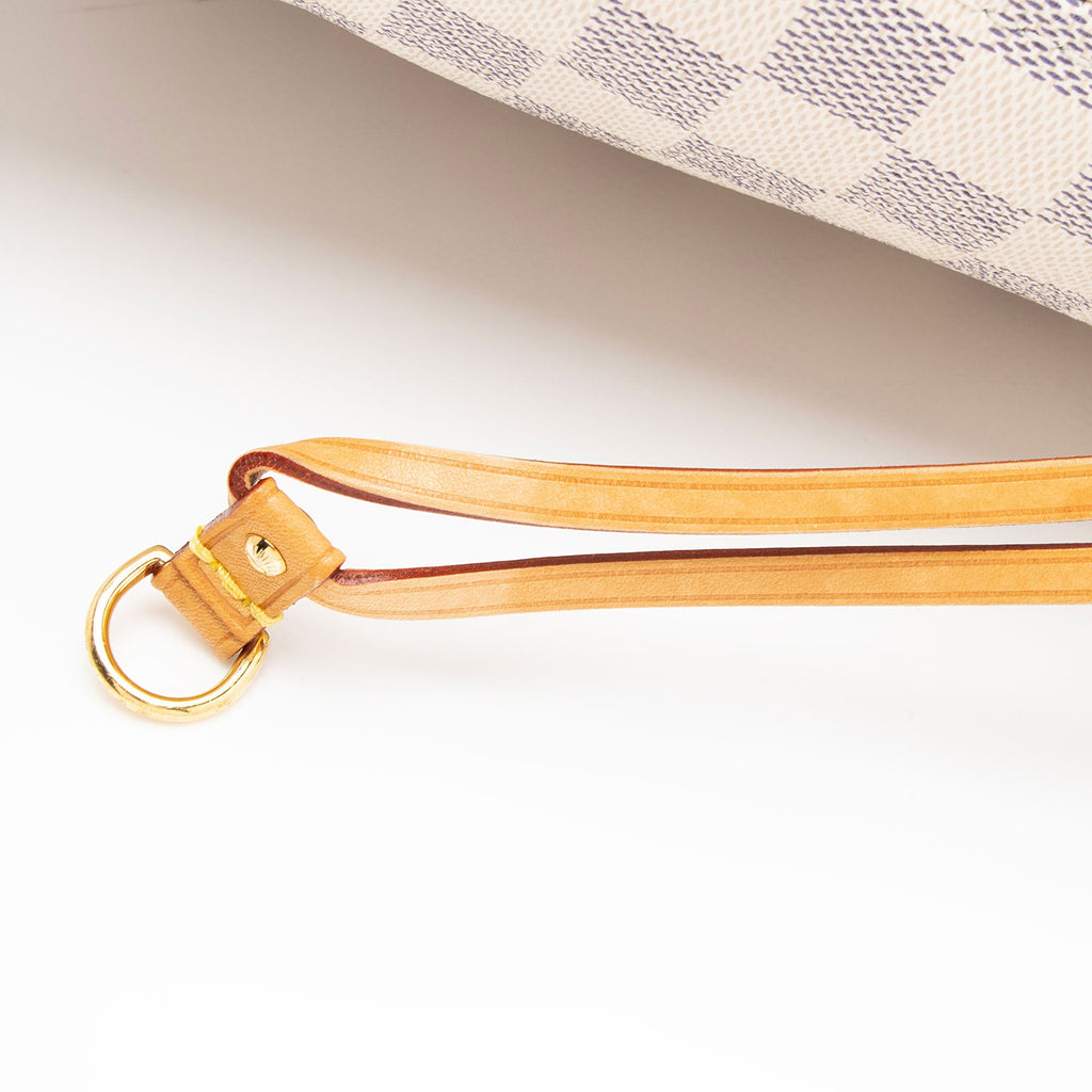Louis Vuitton Damier Azur Neverfull MM Tote (SHF-E9JIhp)