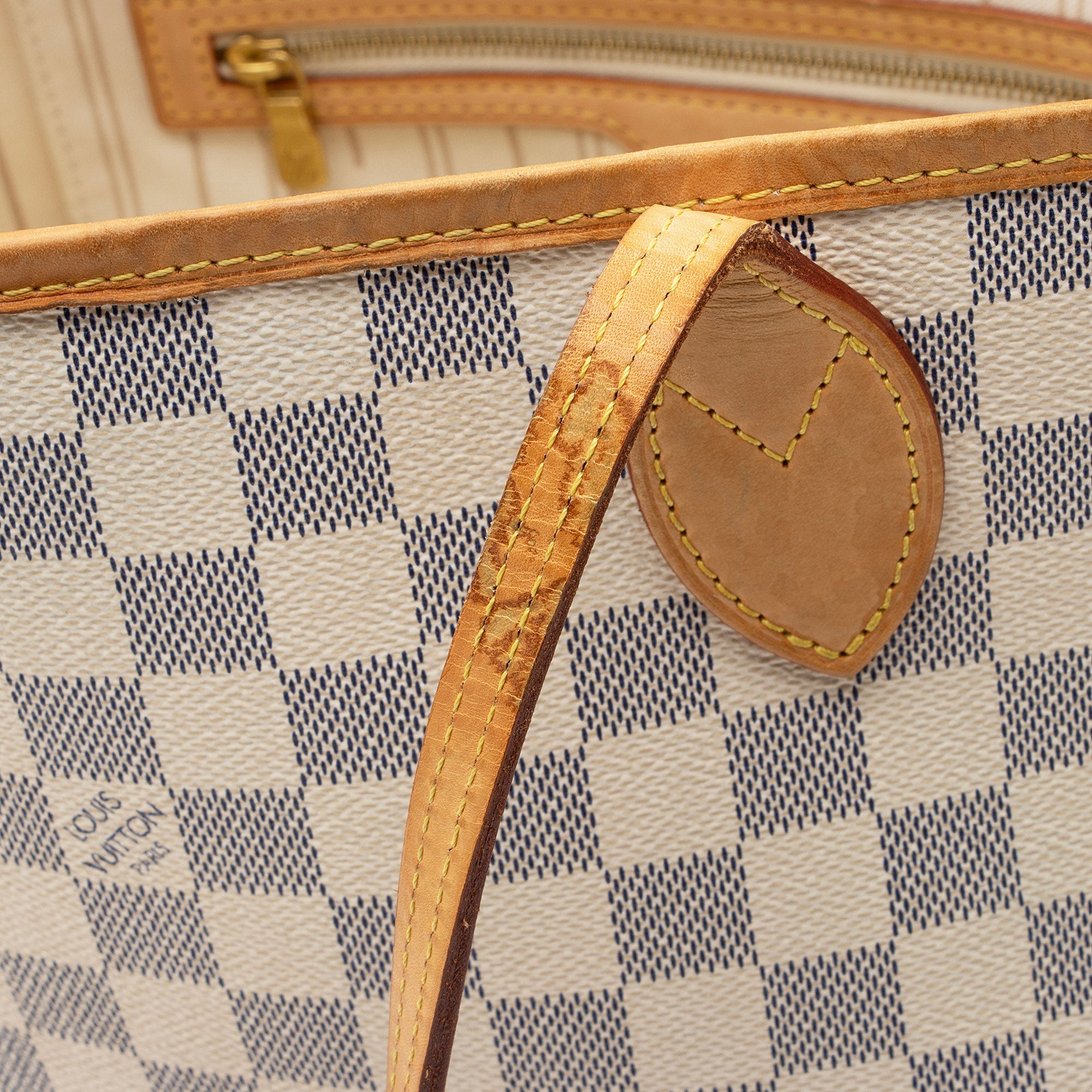 Louis Vuitton Damier Azur Neverfull MM Tote