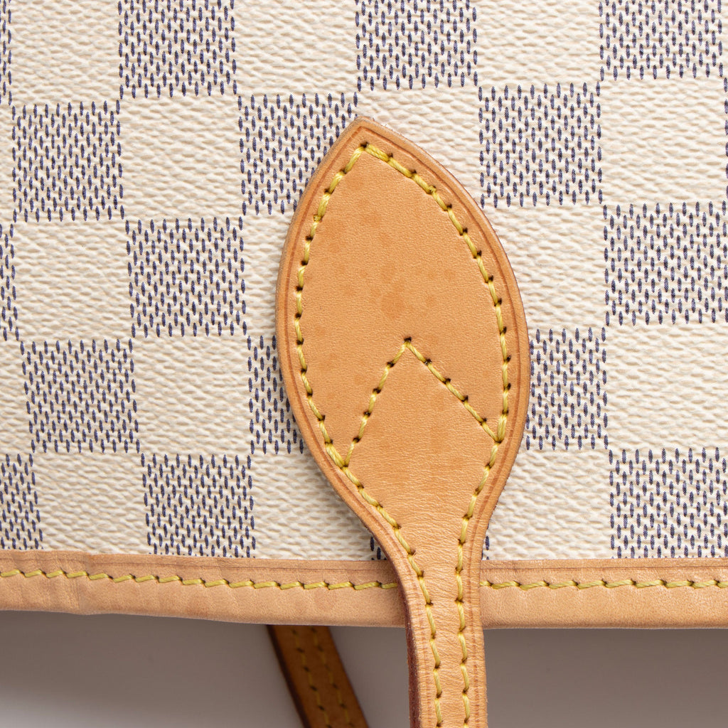 Louis Vuitton Damier Azur Neverfull MM Tote (SHF-S3g6Rs)