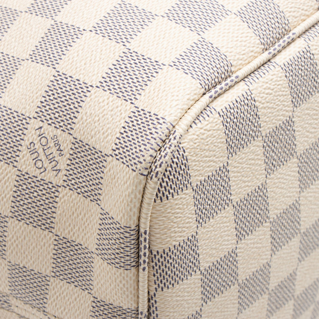 Louis Vuitton Damier Azur Neverfull MM Tote (SHF-S3g6Rs)