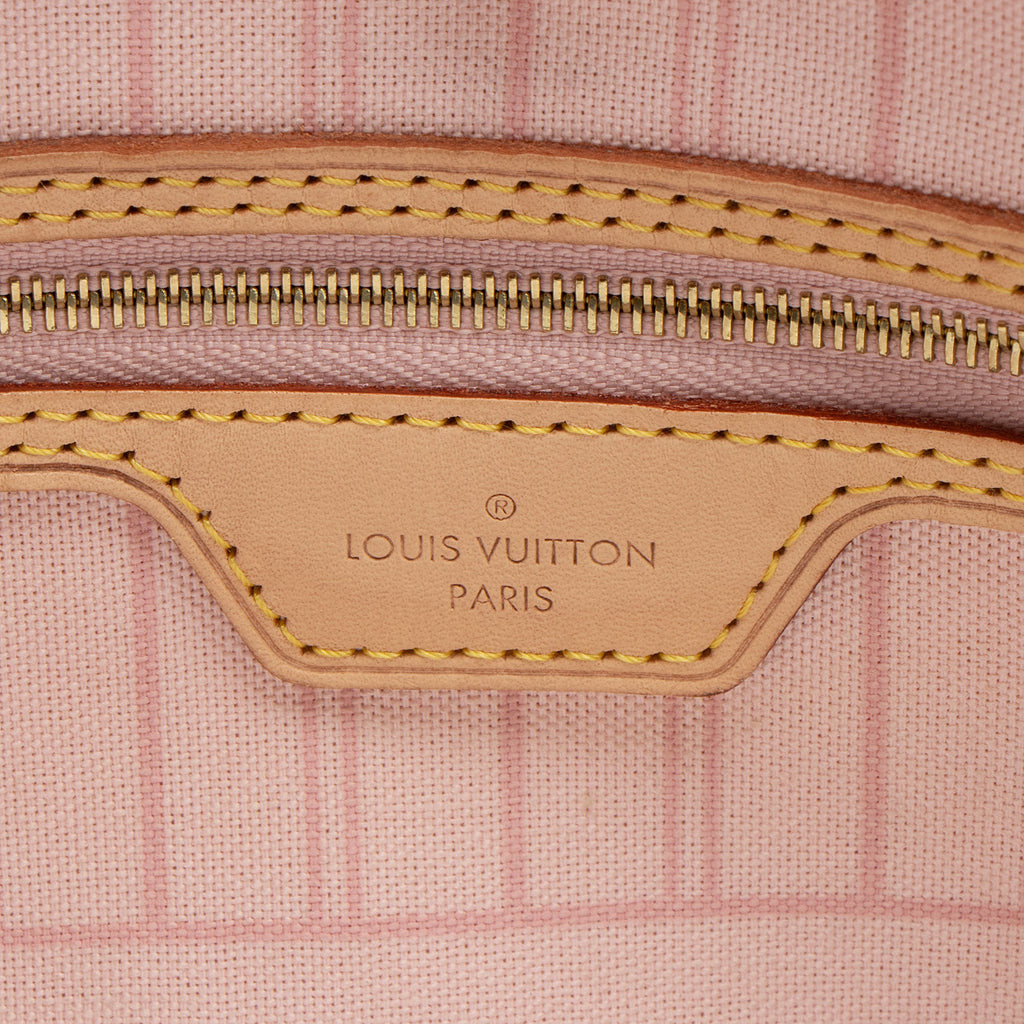 Louis Vuitton Damier Azur Neverfull MM Tote (SHF-S3g6Rs)