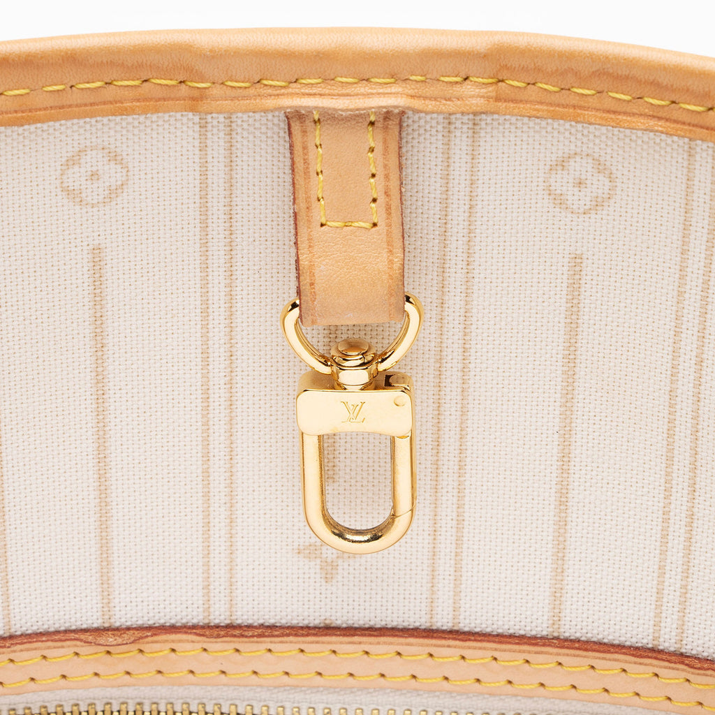 Louis Vuitton Damier Azur Neverfull MM Tote - FINAL SALE (SHF-rTmIzS)