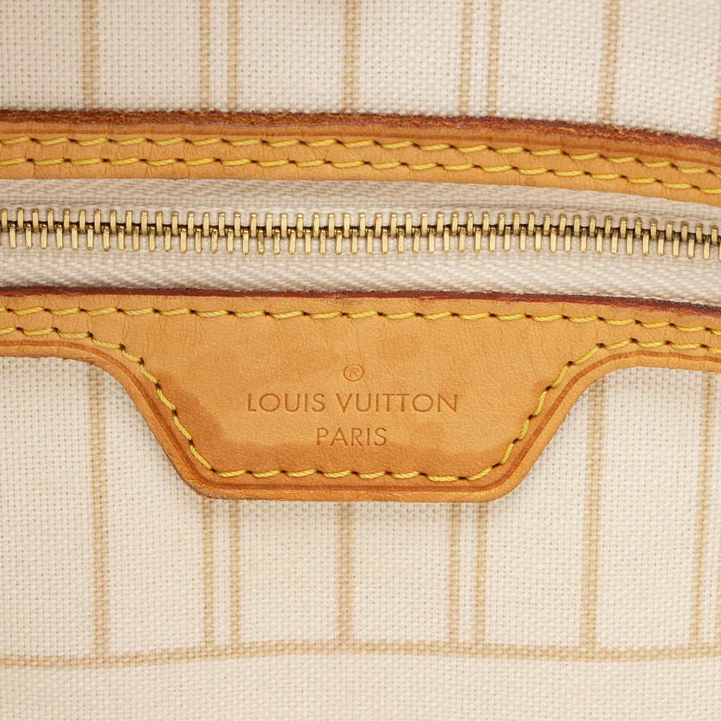 Louis Vuitton Damier Azur Neverfull MM Tote