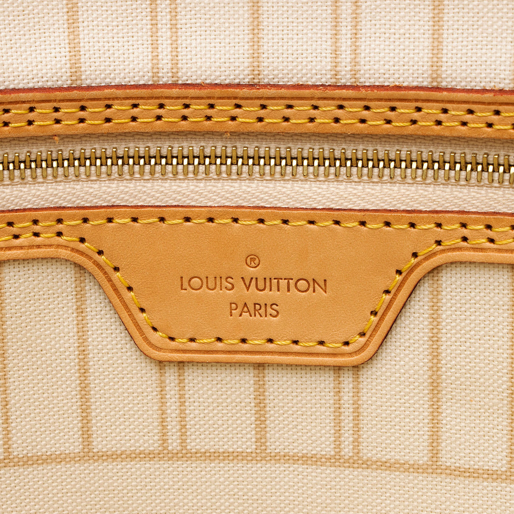 Louis Vuitton Damier Azur Neverfull MM Tote