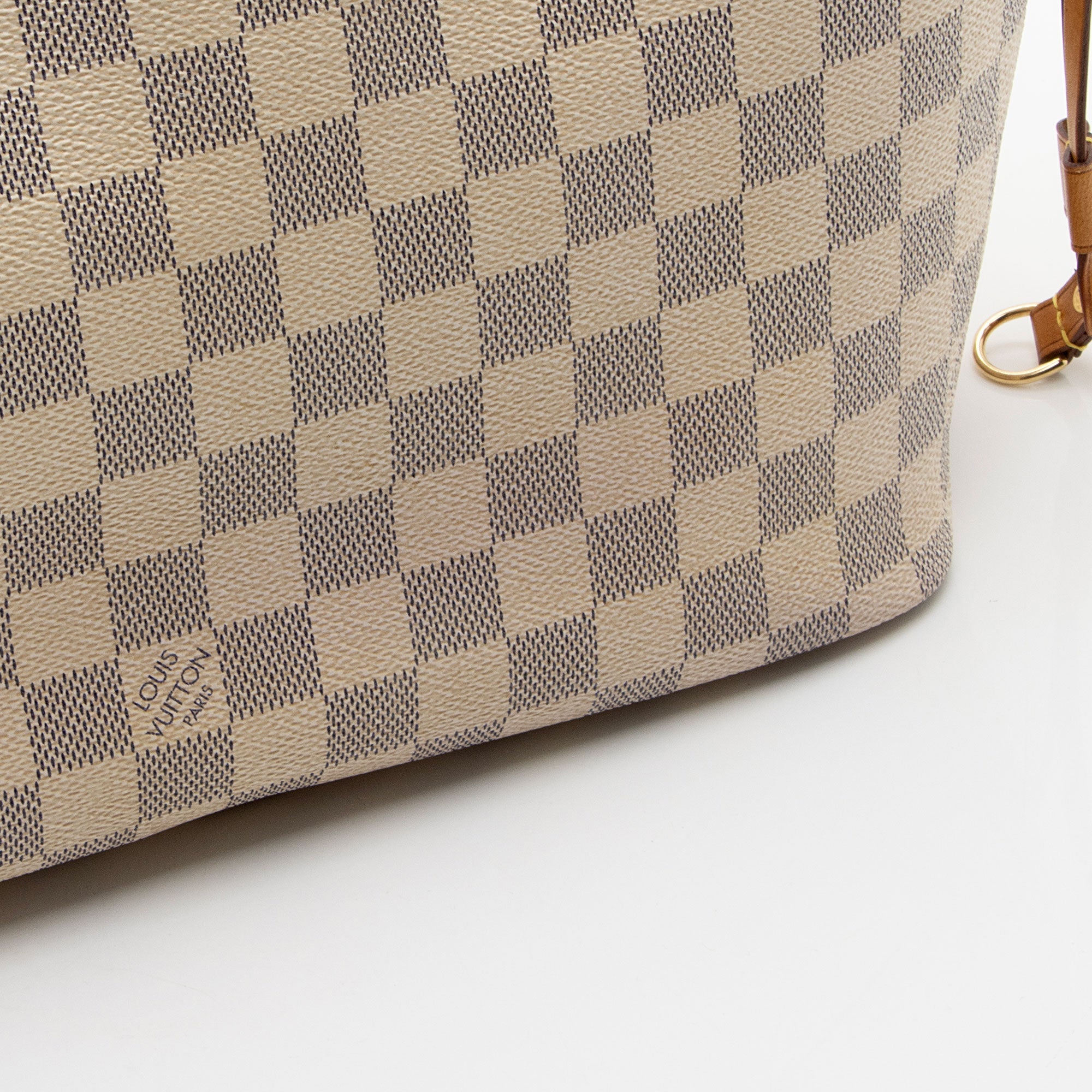 Louis Vuitton Damier Azur Neverfull MM Tote