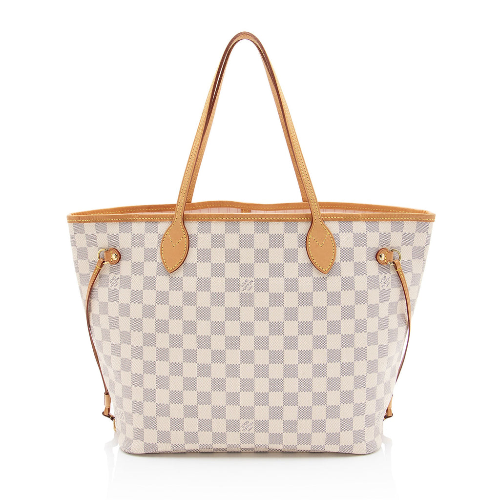 Louis Vuitton Damier Azur Neverfull MM Tote