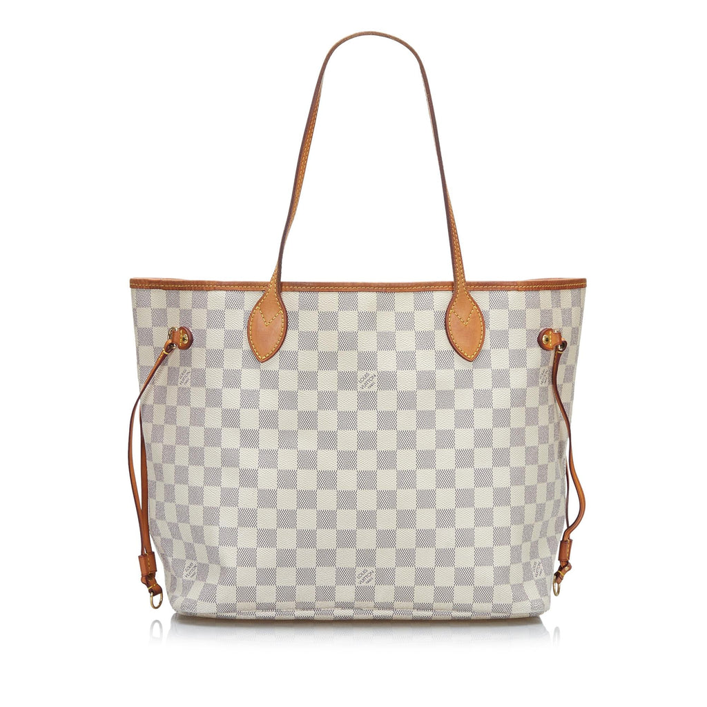 Louis Vuitton Damier Azur Neverfull MM (SHG-OiKWC6)