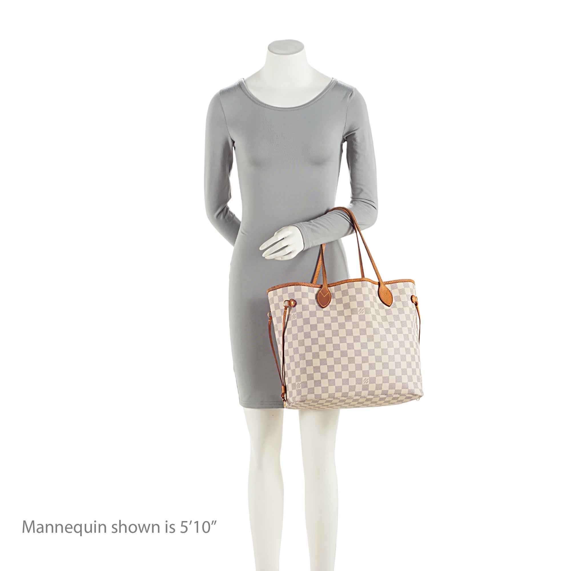 Louis Vuitton Damier Azur Neverfull MM Tote - FINAL SALE (SHG-AOeI8u)
