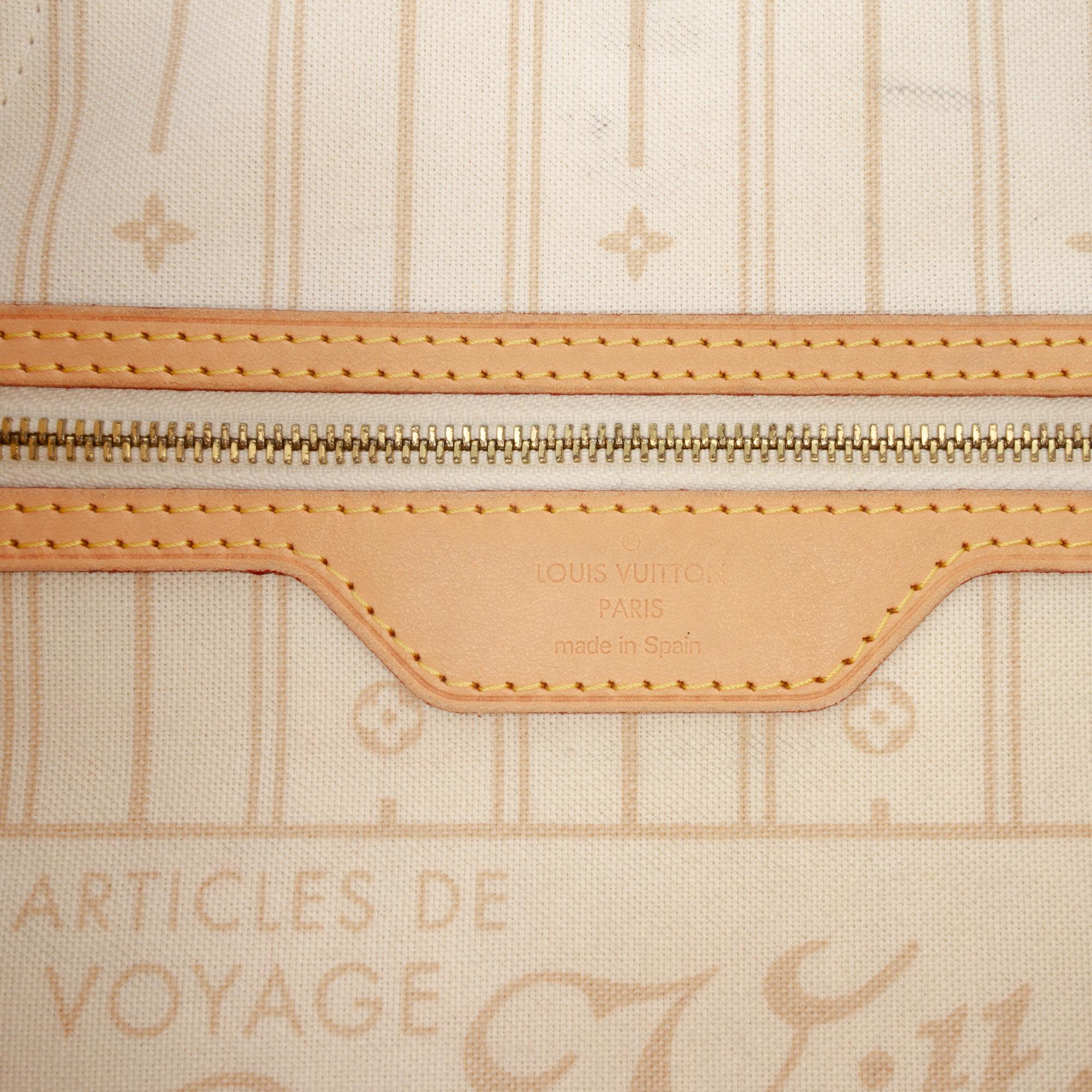 Louis Vuitton Damier Azur Neverfull MM