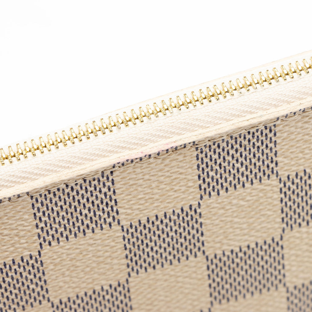 Louis Vuitton Damier Azur Neverfull PM Pochette
