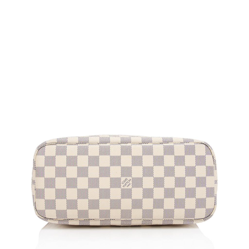 Louis Vuitton Damier Azur Neverfull PM Tote (SHF-MzZuBa)