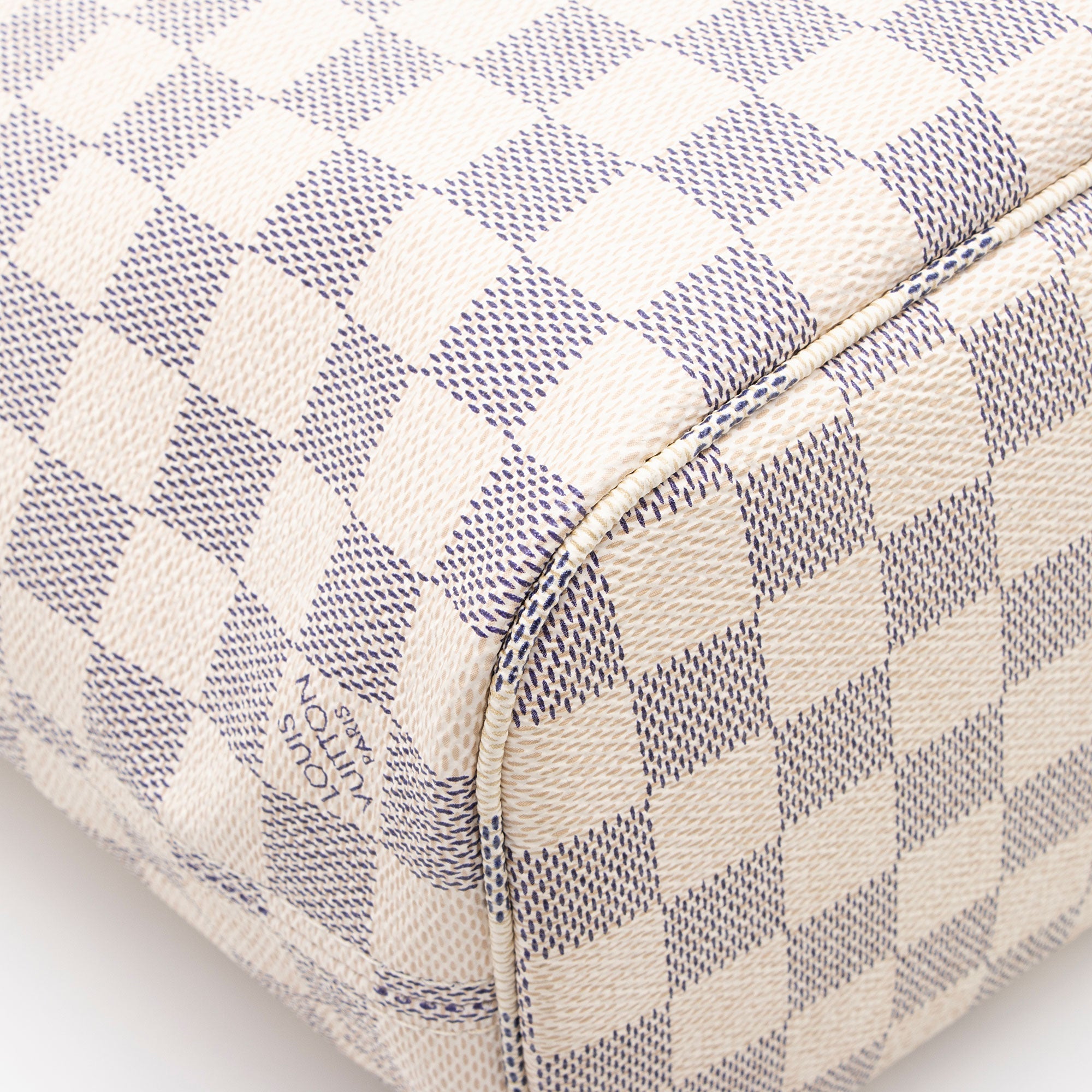 Louis Vuitton Damier Azur Neverfull PM Tote (SHF-JcINxN)
