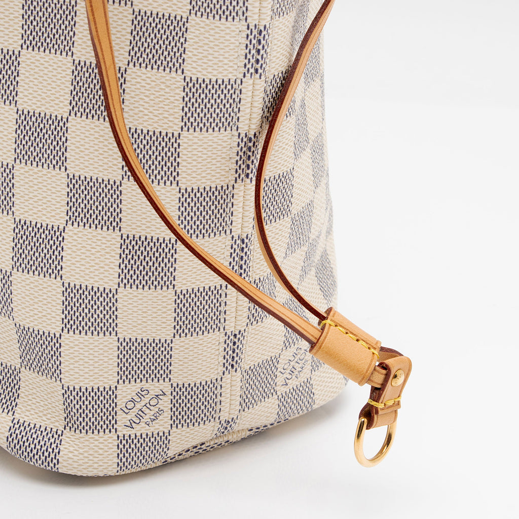 Louis Vuitton Damier Azur Neverfull PM Tote (SHF-EDzBxL)