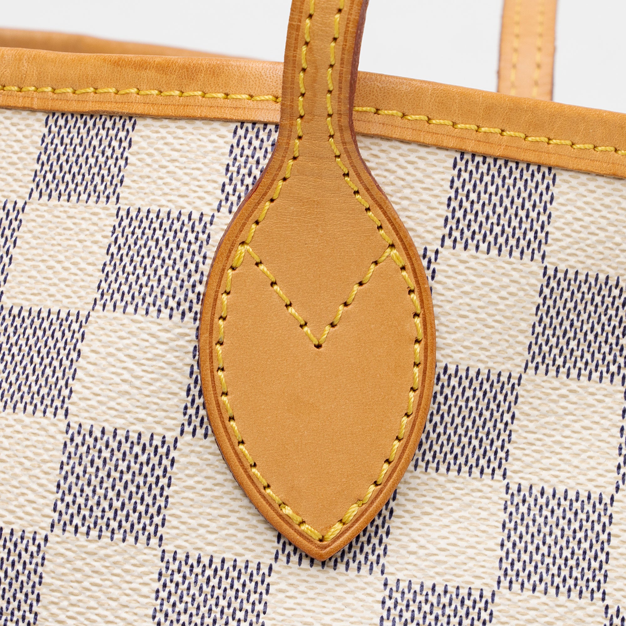 Louis Vuitton Damier Azur Neverfull PM Tote (SHF-EDzBxL)
