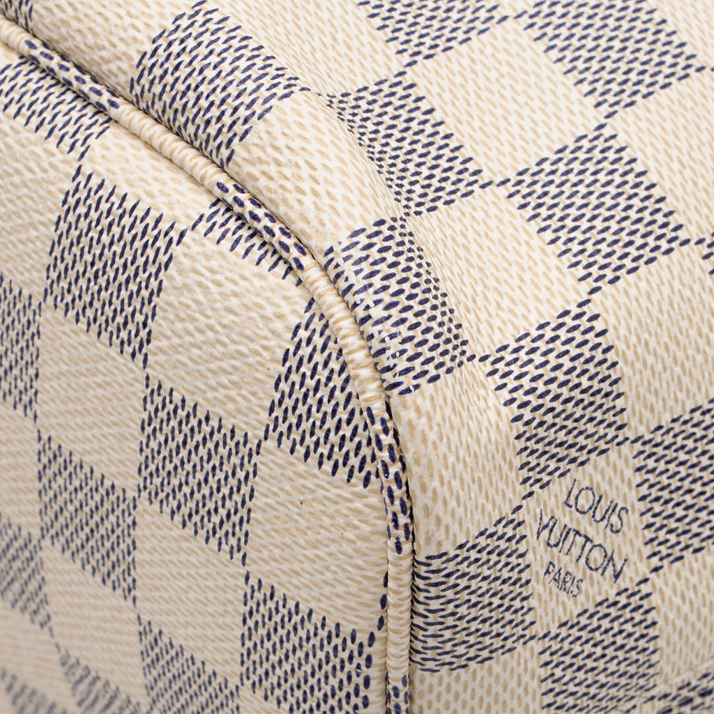 Louis Vuitton Damier Azur Neverfull PM Tote (SHF-EDzBxL)