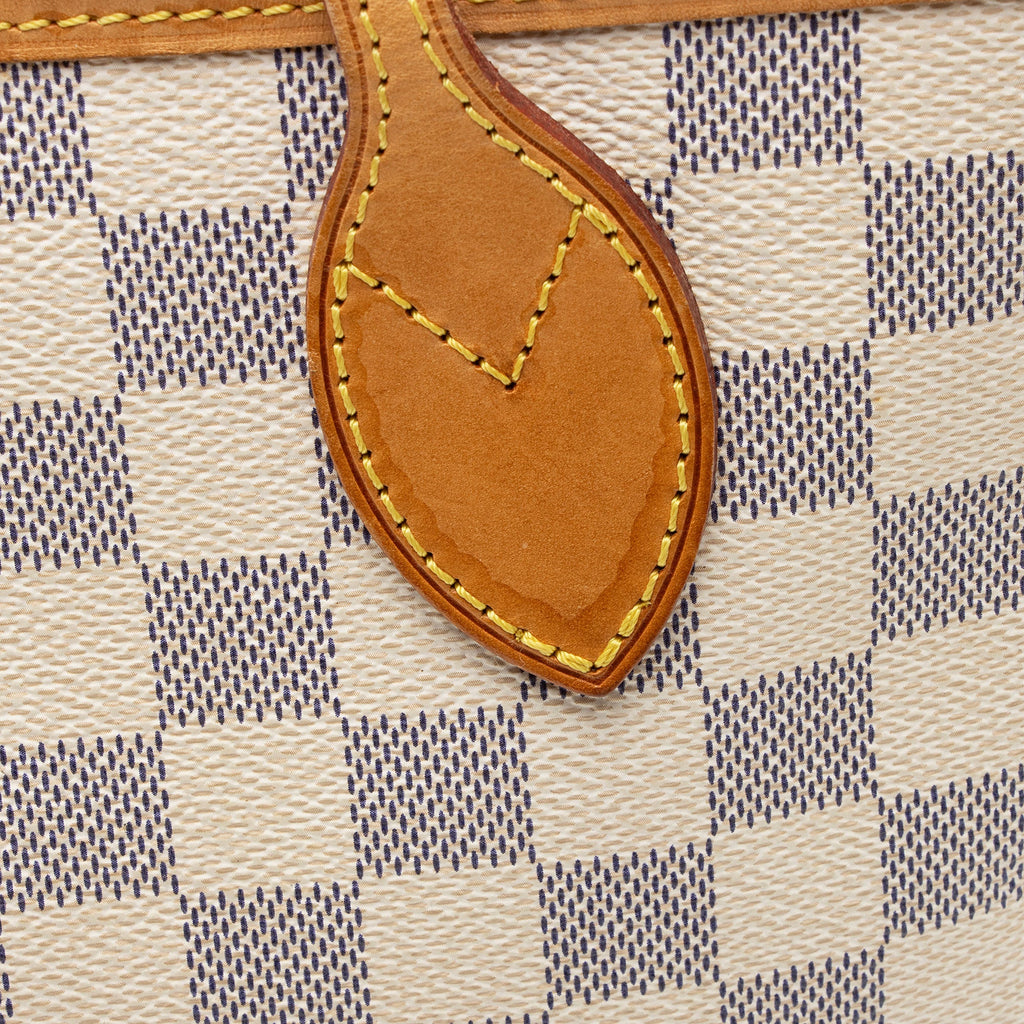 Louis Vuitton Damier Azur Neverfull PM Tote (SHF-J4KzAC)