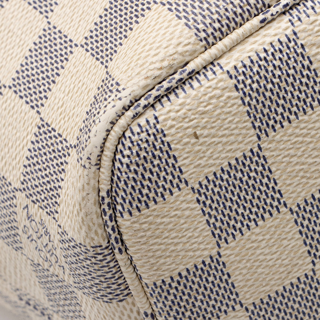 Louis Vuitton Damier Azur Neverfull PM Tote (SHF-DxgmLJ)