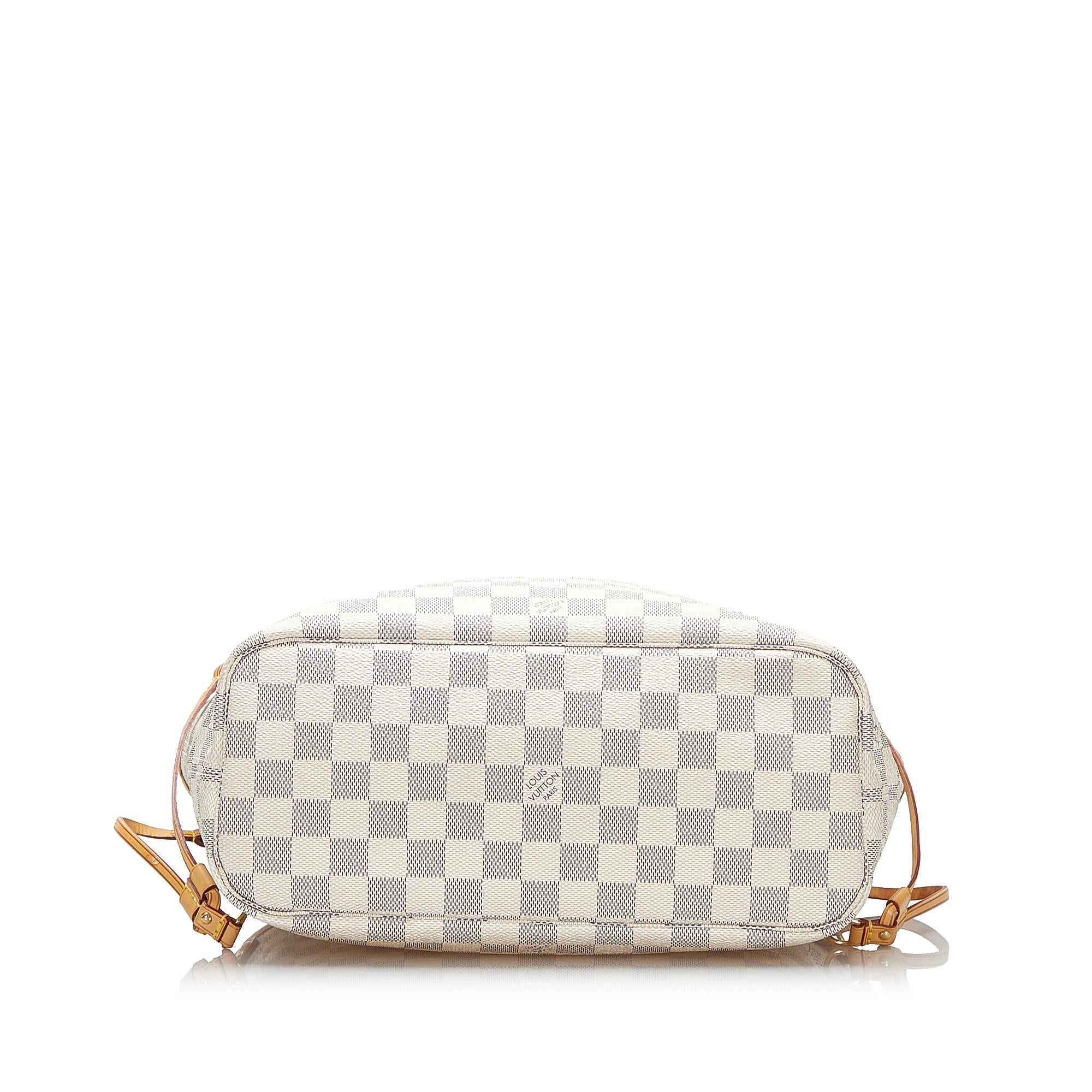 Louis Vuitton Damier Azur Neverfull PM (SHG-1qRsmn)
