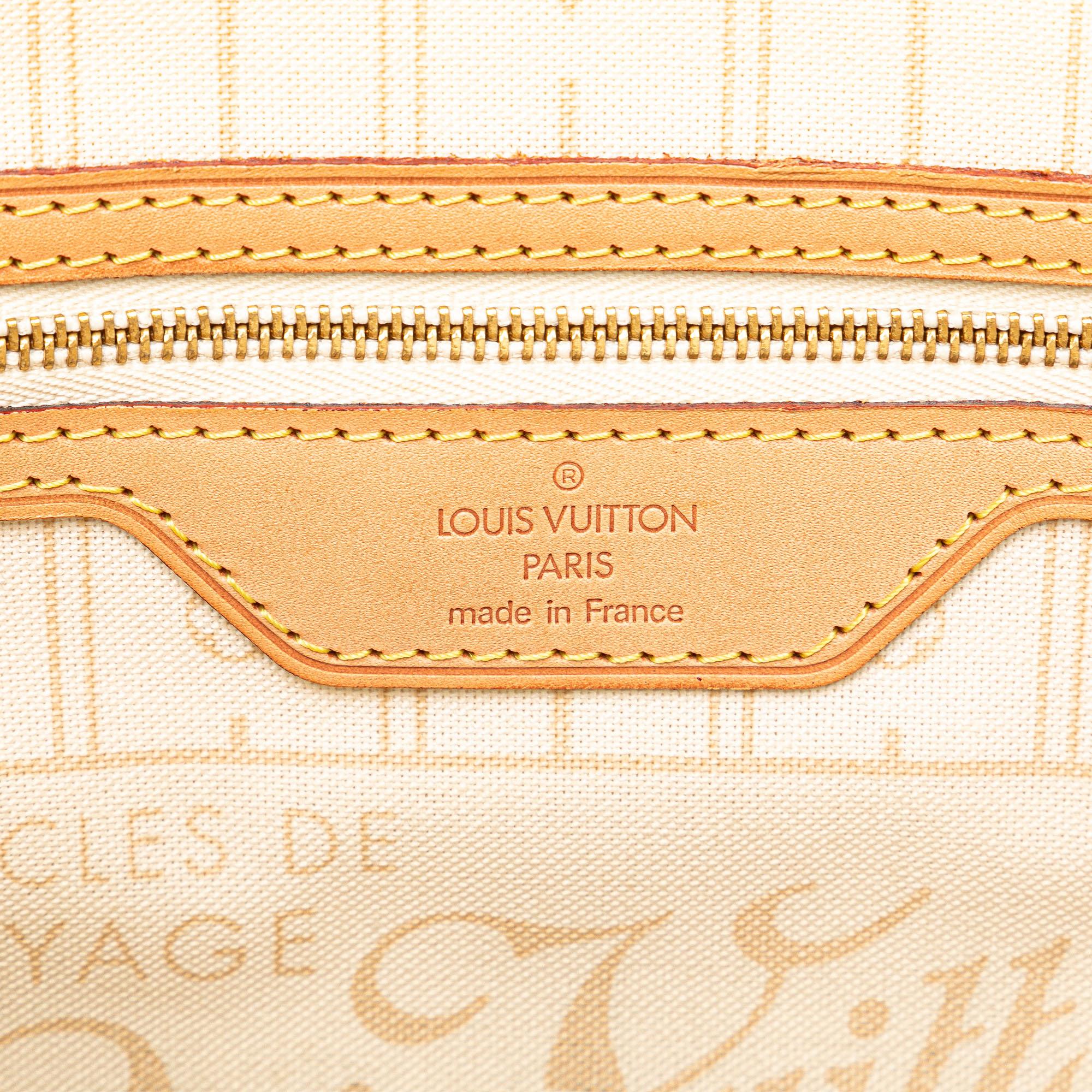 Louis Vuitton Damier Azur Neverfull PM (SHG-xkZaV0)