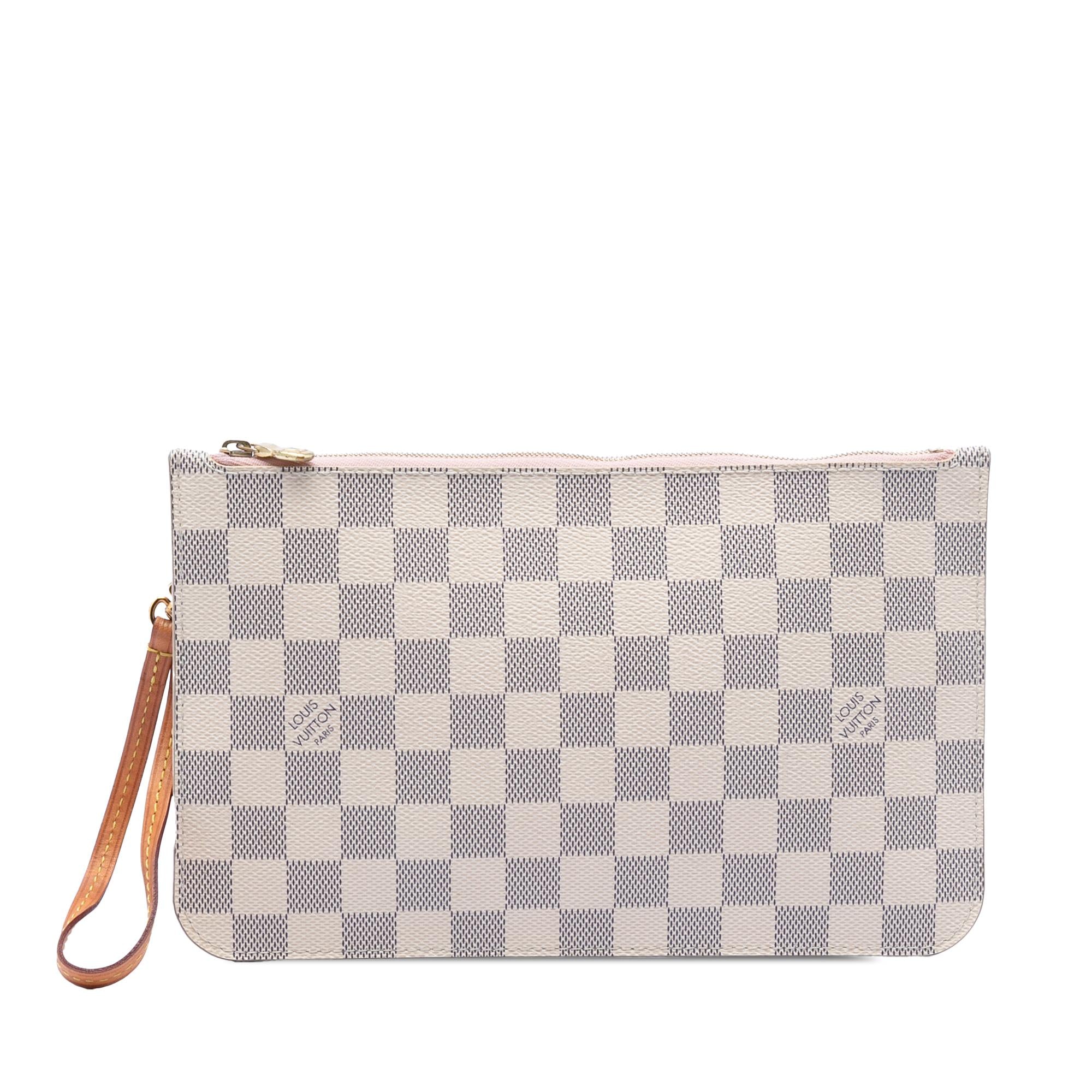 Louis Vuitton Damier Azur Neverfull Pouch MM