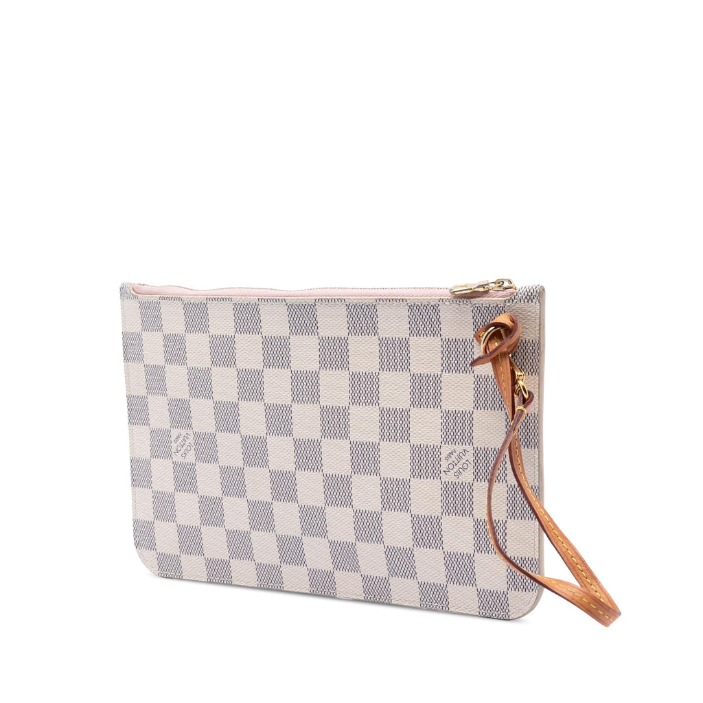 Louis Vuitton Damier Azur Neverfull Pouch MM