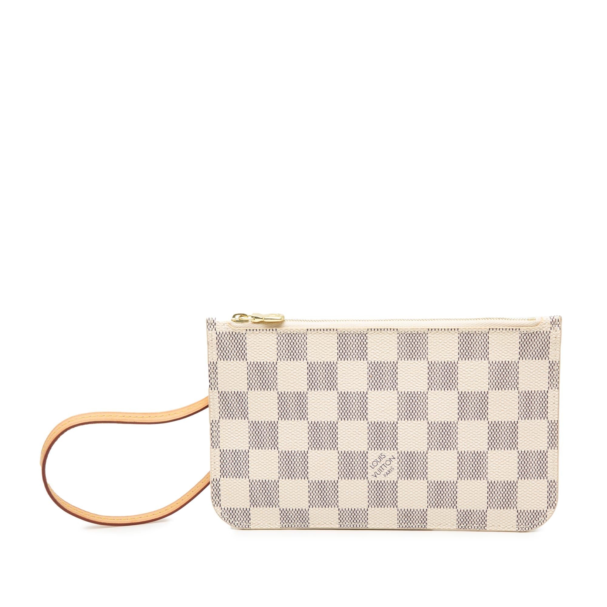 Louis Vuitton Damier Azur Neverfull Pouch PM