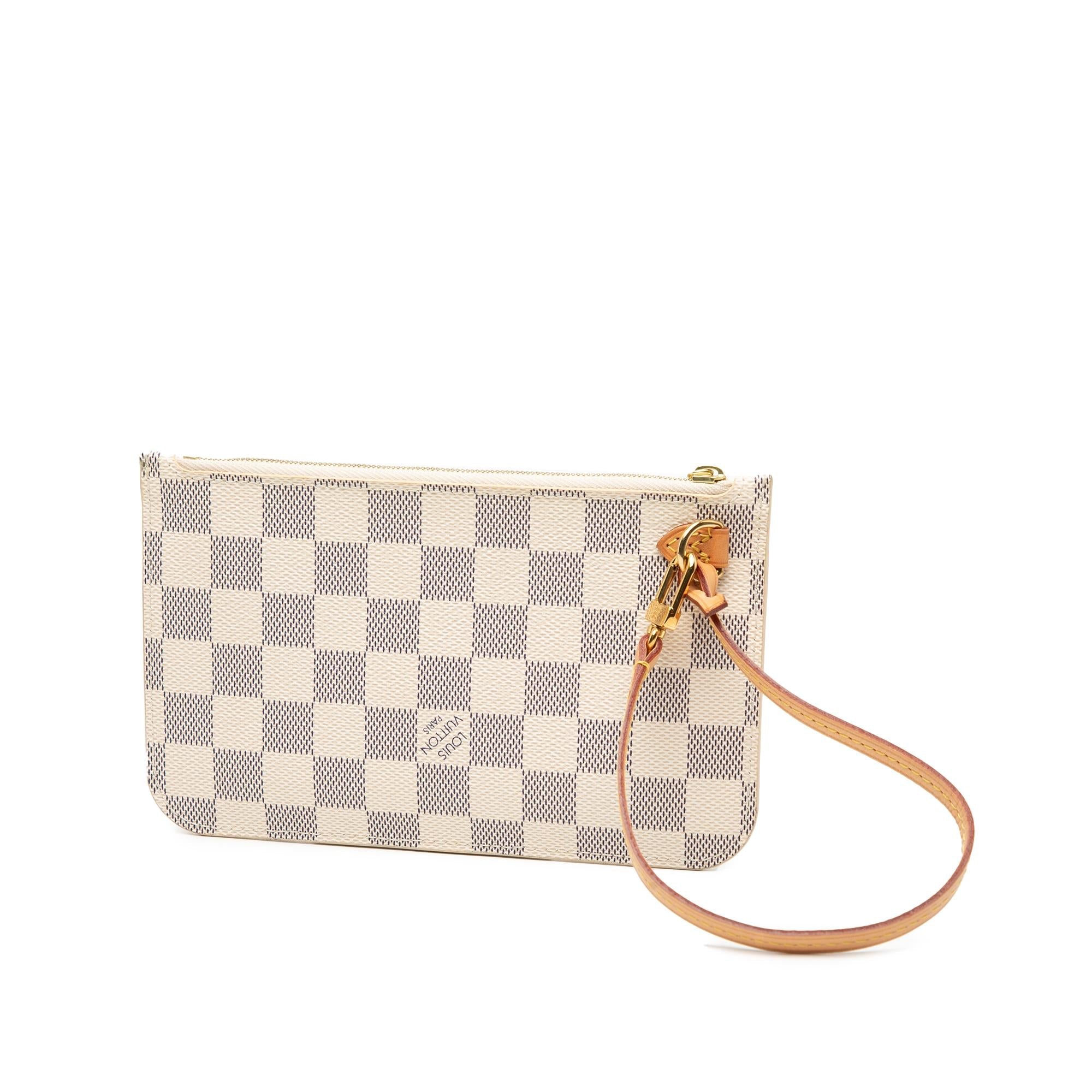 Louis Vuitton Damier Azur Neverfull Pouch PM
