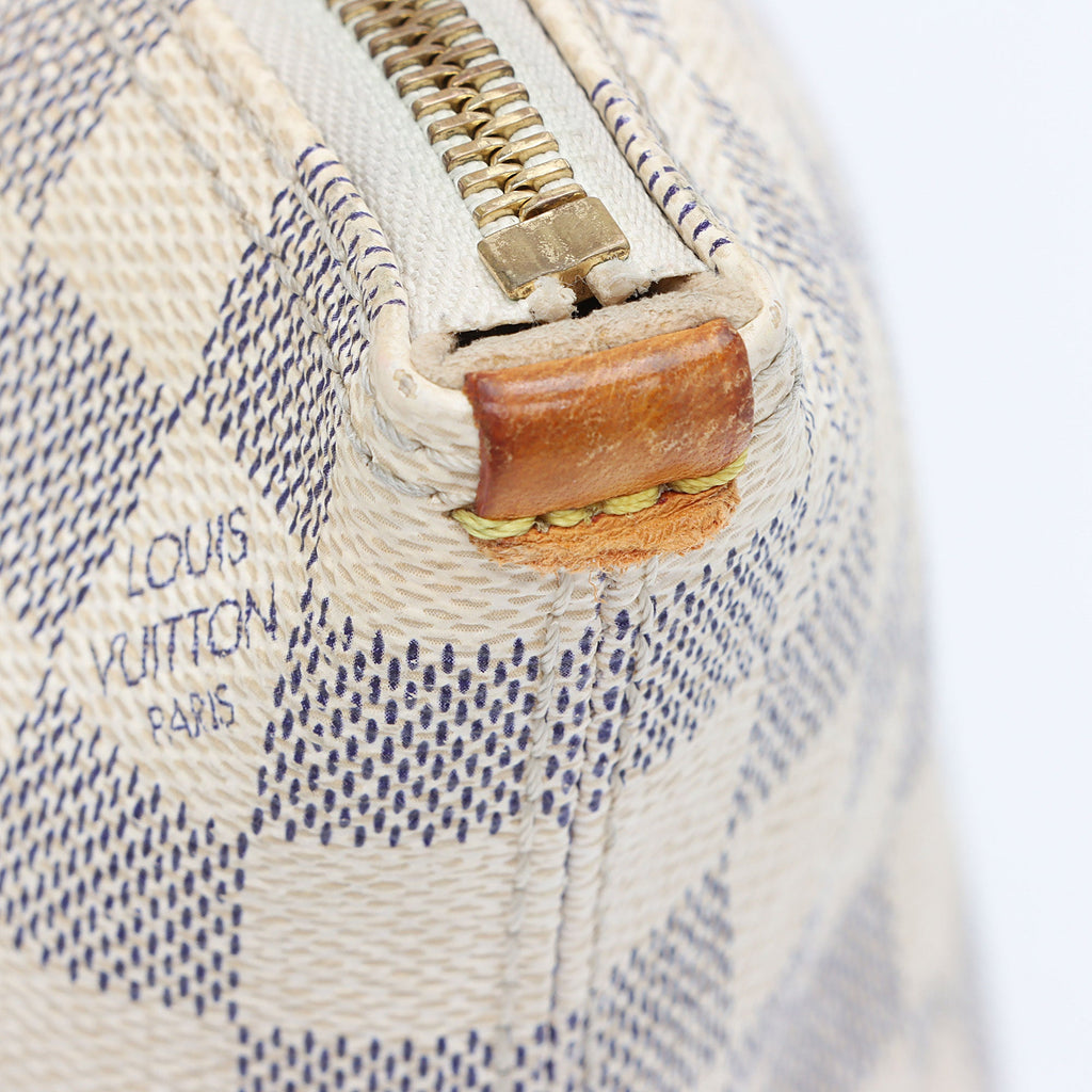 Louis Vuitton Damier Azur Saleya PM Tote - FINAL SALE (SHF-6lMBDG)