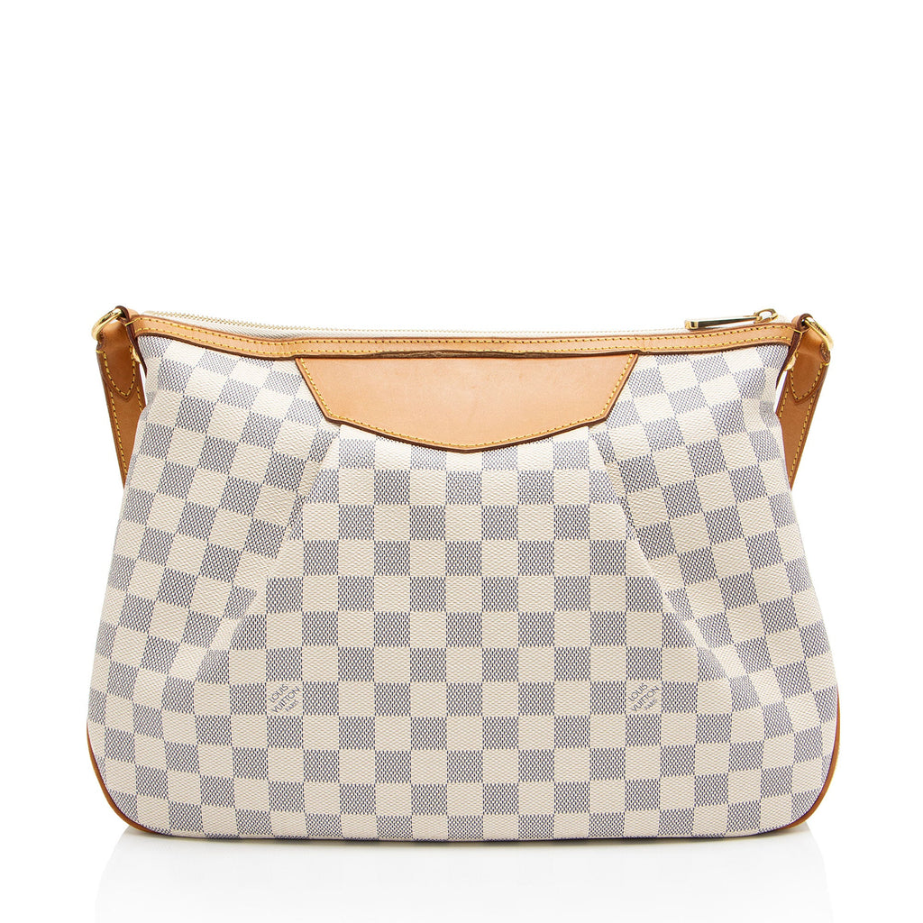Louis Vuitton Damier Azur Siracusa MM Shoulder Bag