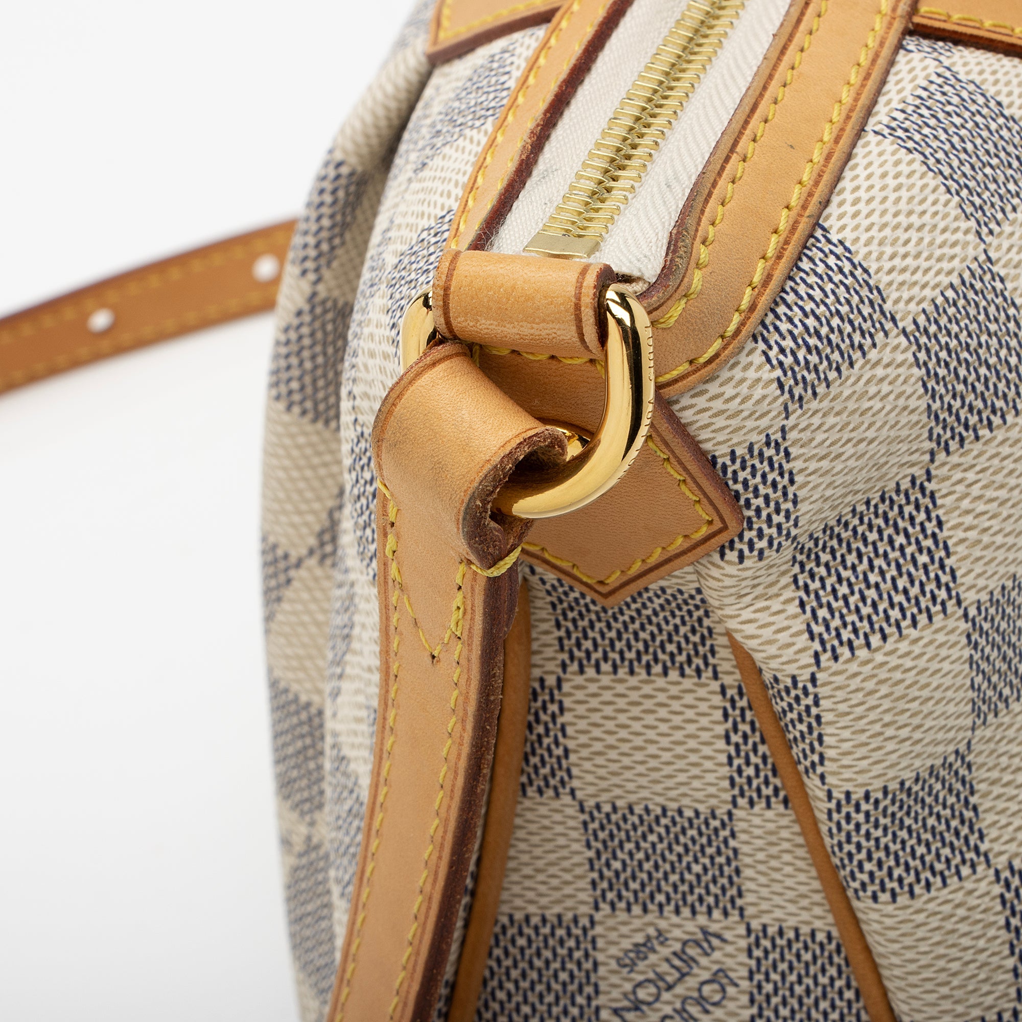 Louis Vuitton Damier Azur Siracusa PM Shoulder Bag (SHF-JlsstH)