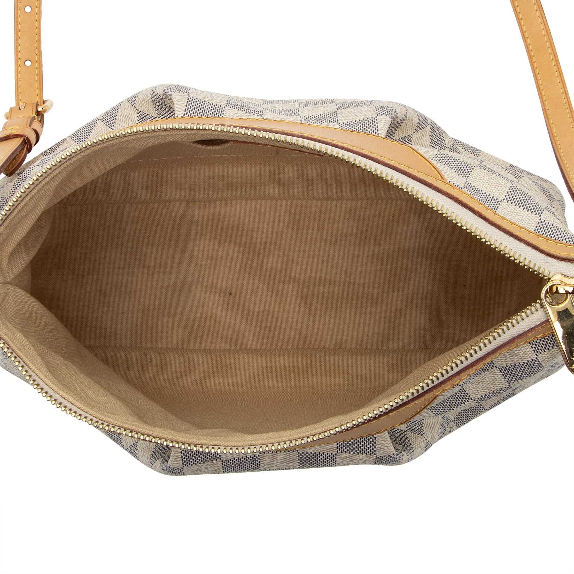 Louis Vuitton Damier Azur Siracusa PM Shoulder Bag (SHF-JlsstH)