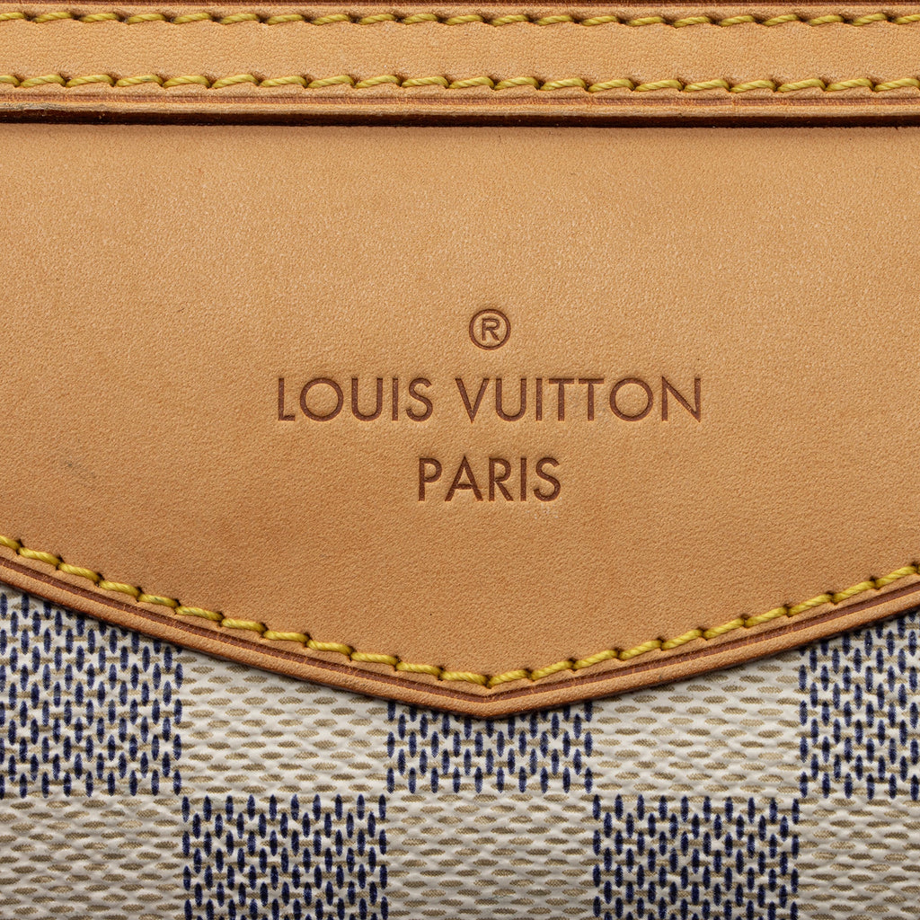 Louis Vuitton Damier Azur Siracusa PM Shoulder Bag (SHF-JlsstH)
