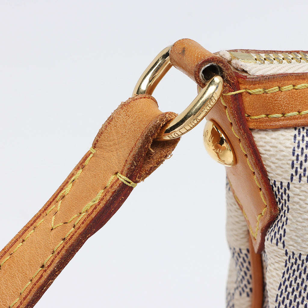 Louis Vuitton Damier Azur Siracusa PM Shoulder Bag (SHF-6FtYE4)