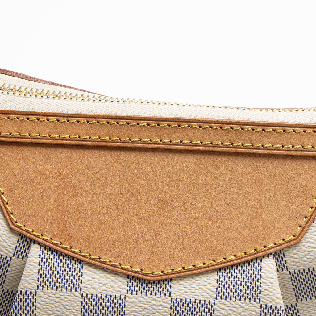 Louis Vuitton Damier Azur Siracusa PM Shoulder Bag (SHF-WuMHEZ)