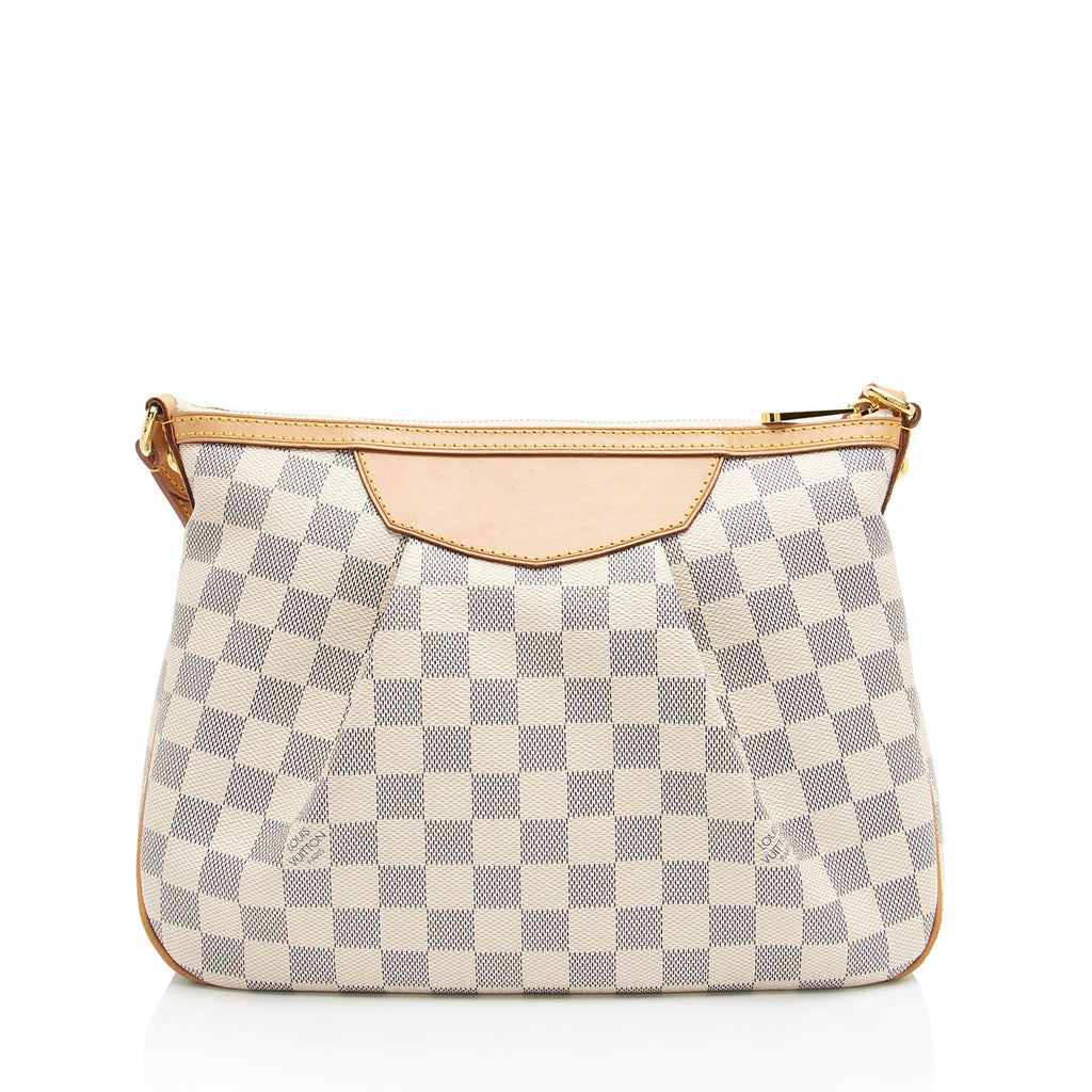 Louis Vuitton Damier Azur Siracusa PM Shoulder Bag