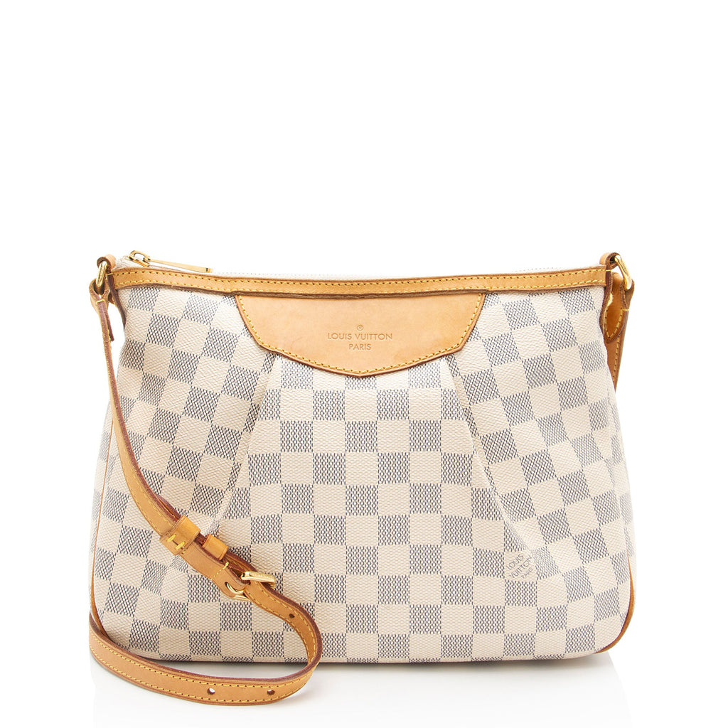 Louis Vuitton Damier Azur Siracusa PM Shoulder Bag