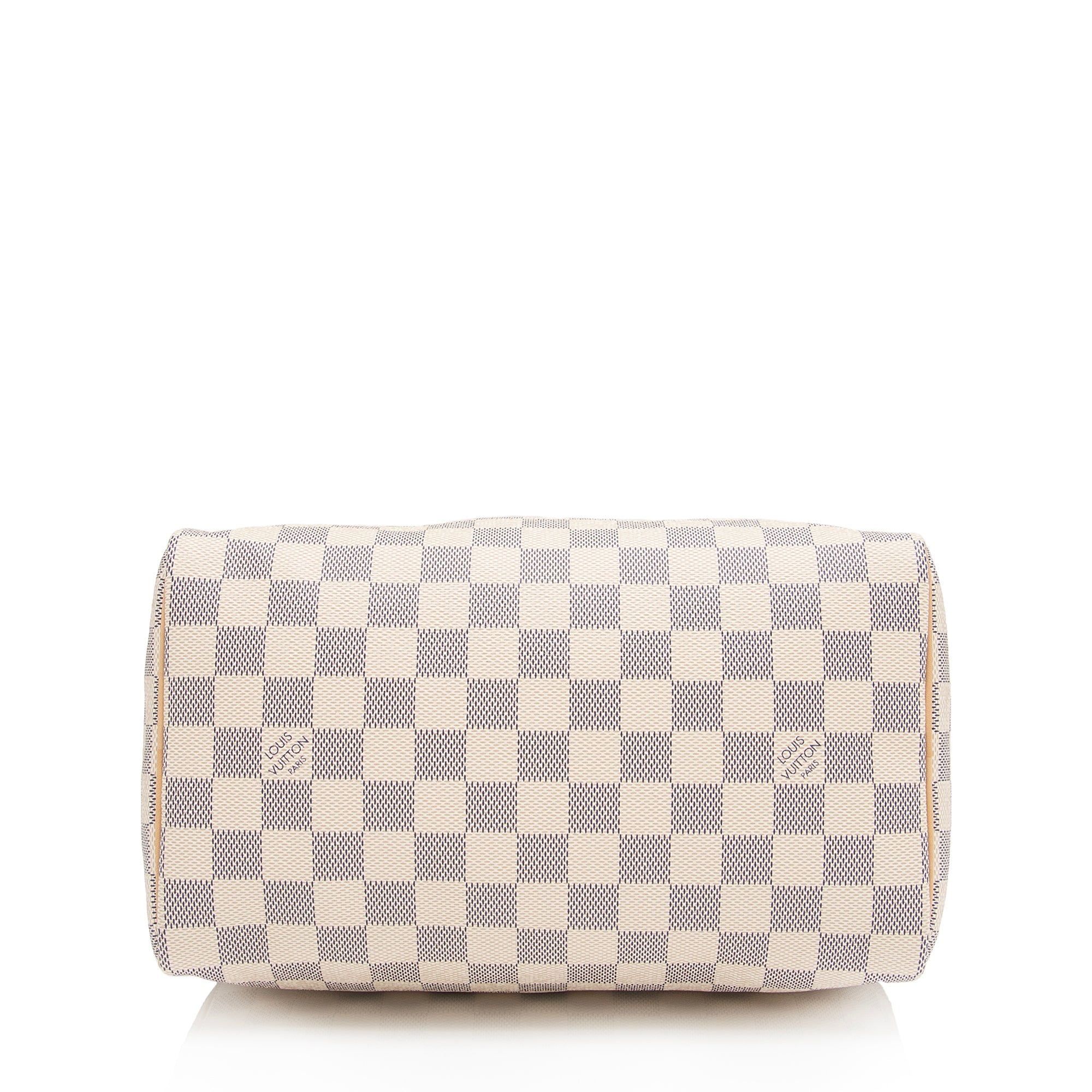 Louis Vuitton Damier Azur Speedy 25 Satchel (SHF-mICLk2)