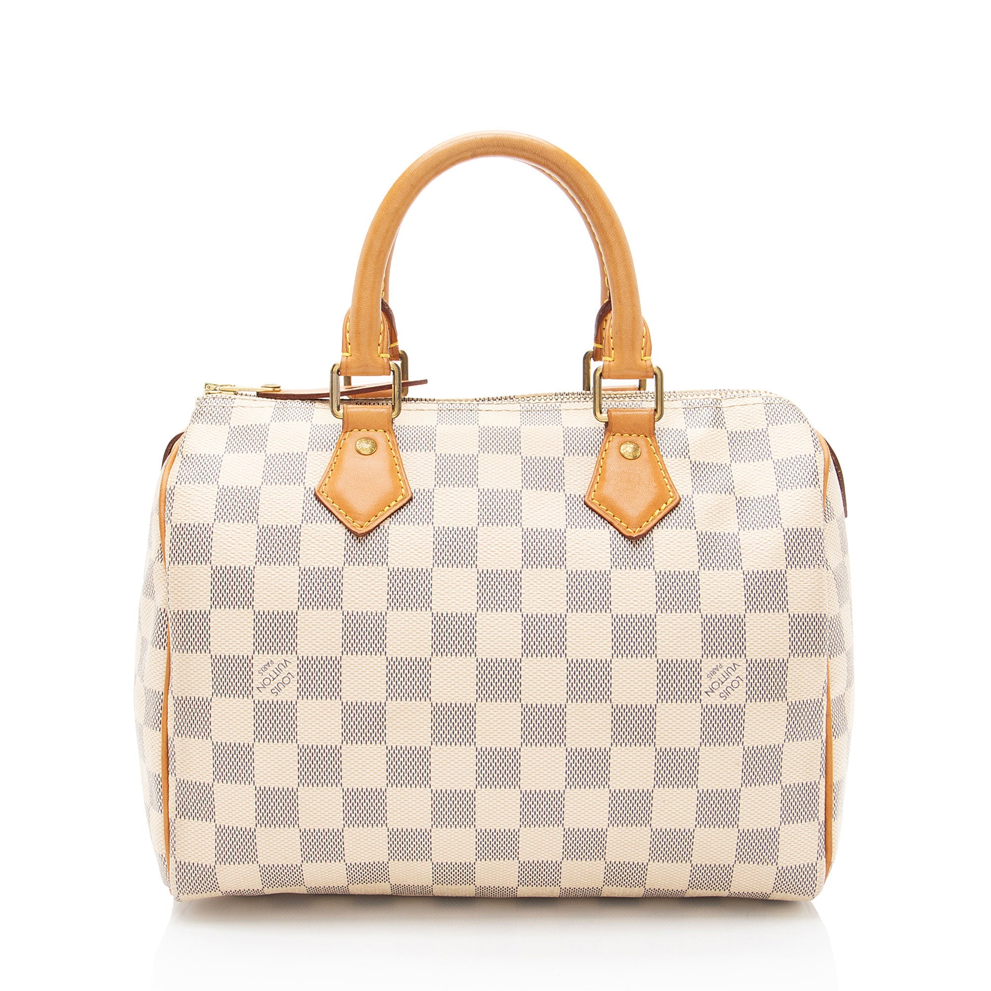 Louis Vuitton Damier Azur Speedy 25 Satchel