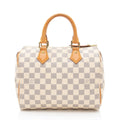 Louis Vuitton Damier Azur Speedy 25 Satchel