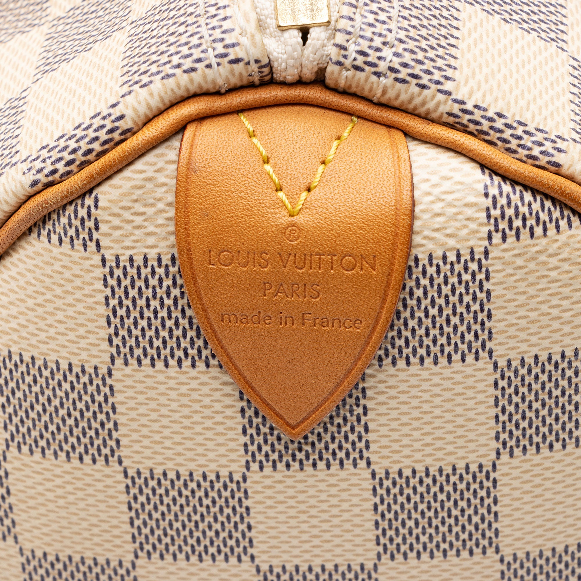 Louis Vuitton Damier Azur Speedy 25 Satchel