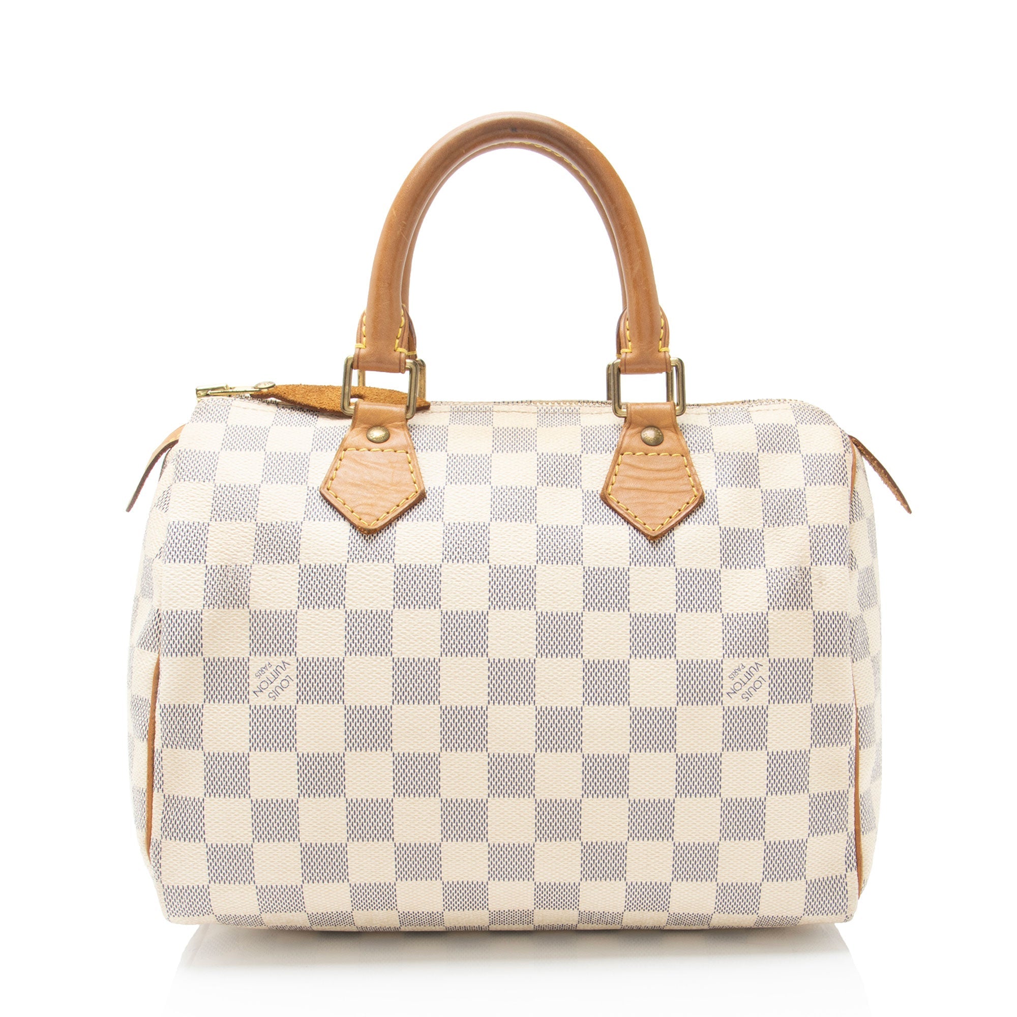 Louis Vuitton Damier Azur Speedy 25 Satchel