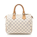 Louis Vuitton Damier Azur Speedy 25 Satchel