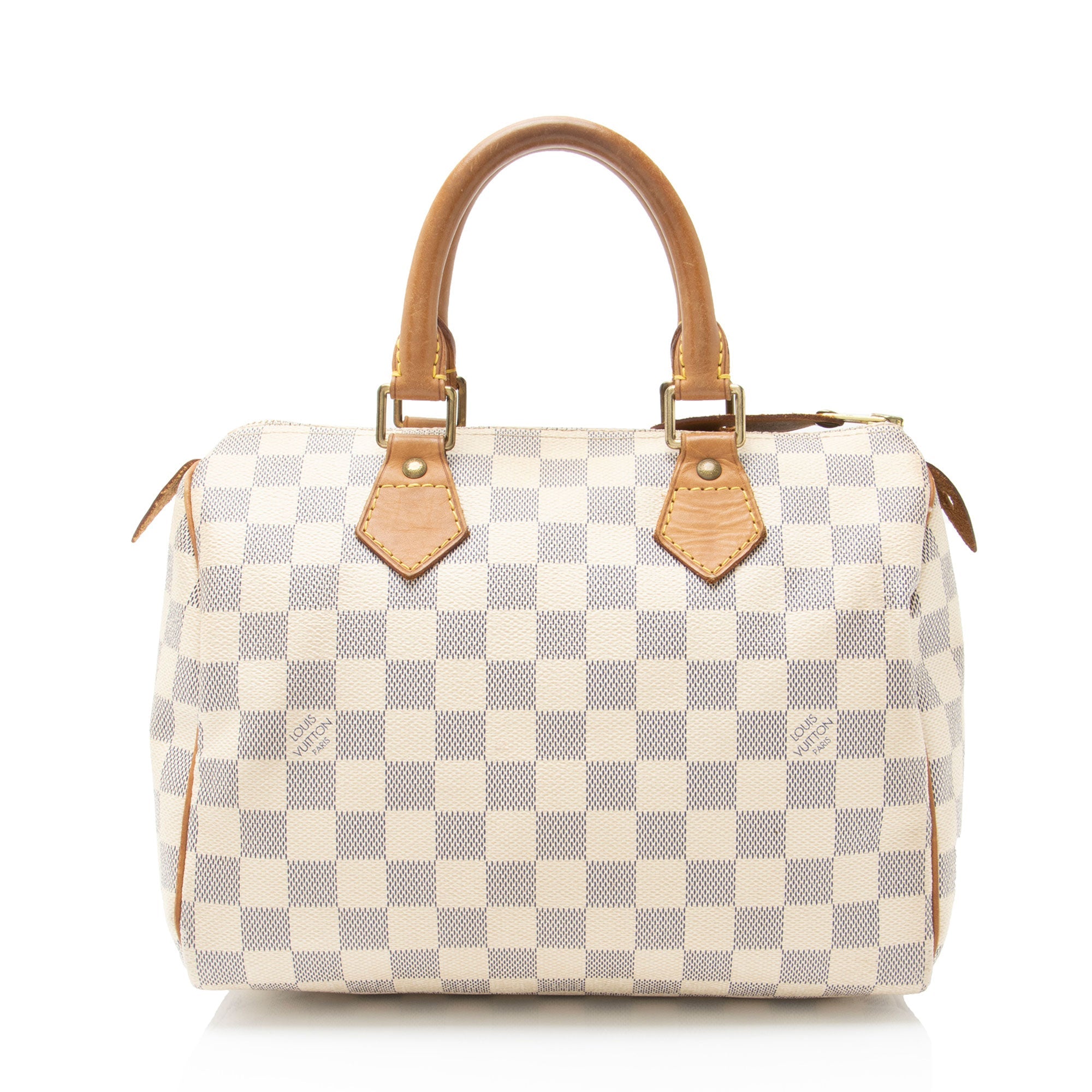 Louis Vuitton Damier Azur Speedy 25 Satchel