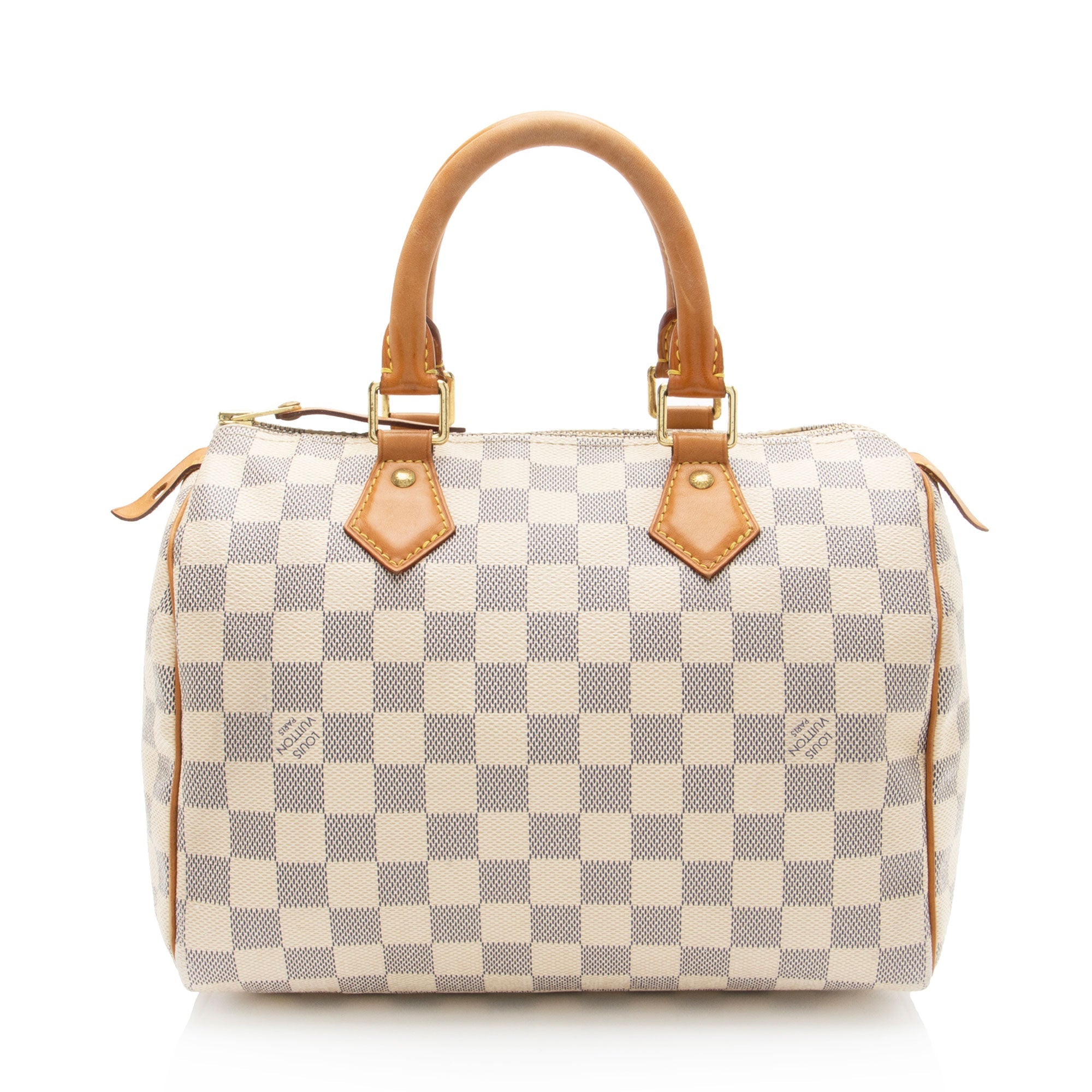 Louis Vuitton Damier Azur Speedy 25 Satchel